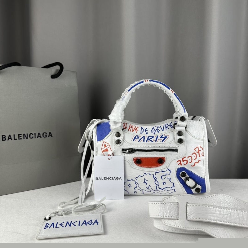 Ba*len*cia*ga top handle bags